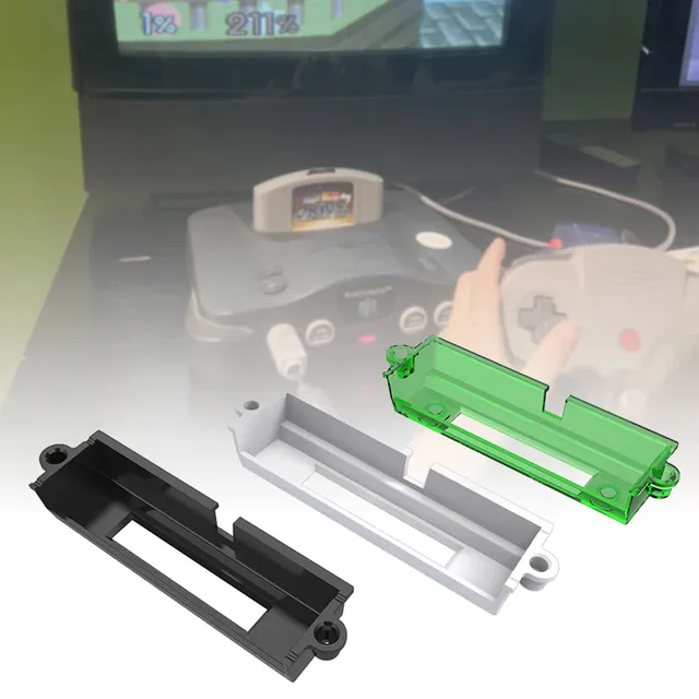 REGION FREE for Nintendo 64 Cartridge Tray High Quality Plastic N64 Shell Case for Console Play Supports US JAPAN Games