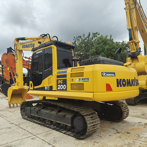 รถขุดมือสอง PC200-8รถขุดไฮดรอลิก20ตันเครื่องขุด Komatsu PC200-8สภาพดี - Product Image 1