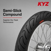 Ensemble de roues Supermoto Motard KYZ Sur-Ron Light Bee X 17 pouces, chrome argenté, 70/90-17 90/80-17, amélioration des performances sur route pour vélo électrique