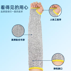 Fundas Protectoras Qinfan de HPPE Nivel 5, Resistentes a Cortes, para Reparación de Automóviles y Jardinería, Resistentes a la Abrasión, Sin Protección para el Pulgar - Product Image 2