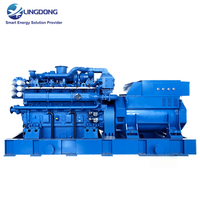 Générateur au gaz naturel 1250 kVA 1000 kW, groupe électrogène silencieux 1 MW, prix compétitif, idéal pour les centres de données, alimentation de secours