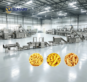 Línea de Producción Industrial de Nik Naks y Corn Curls, Máquina Automática para Hacer <span class=keywords><strong>Cheetos</strong></span> y Kurkure, Equipo de Acero Inoxidable, <span class=keywords><strong>Precio</strong></span> Bajo - Product Image 4