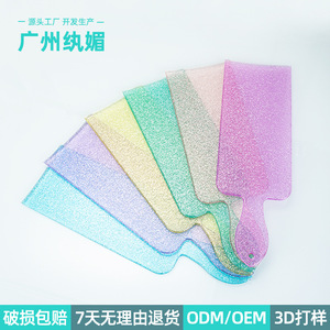Planche à colorer les cheveux scintillante, épaisse et colorée, pour la coloration des cheveux en salon, tous types de cheveux, matériau PS - Product Image 3