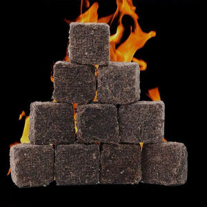 Cubes d'allumage en fibre de <span class=keywords><strong>bois</strong></span> naturelle, carrés, cire de paraffine, charbon brun, accessoires de cuisine extérieure, barbecue, équipement de survie pour cheminée - Product Image 2