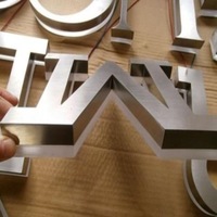 Letrero Comercial Luminoso con Letras de Canal LED, Letrero 3D con Logotipo Personalizado, Letrero LED 3D Acrílico para Exteriores