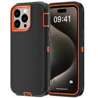 Coque Armure Hybride Ultra Résistante et Anti-choc pour iPhone 16 15 14 13 12 11 Pro Max et pour iPhone 12 Mini 13 Mini - Protection Ultime