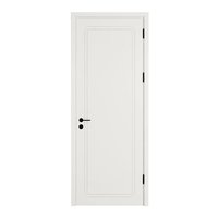 Puerta Interior de Madera Sólida con Bisagras, Acabado con Laca a Base de Agua, Resistente a los Arañazos, Moderna para Dormitorio