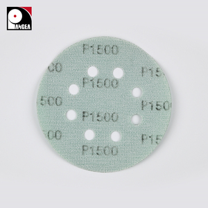 5 Inch 125mm 40 to 2000 Grits Hook and Loop Film Green Sandpaper Sanding Disc PET <strong>Sand</strong> Paper Green Sanding Disc Abrasives Disc - Product Image 3