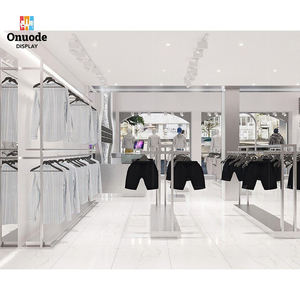 Boutique Clothing Racks | <b>Wall</b>-<b>Mounted</b> Apparel <b>Cabinet</b> | Fashion Store Island <b>Display</b> | Factory Direct Retail Fixtures - Product Image 5