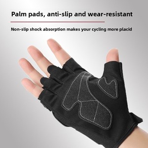 <span class=keywords><strong>Gants</strong></span> de moto antidérapants, <span class=keywords><strong>gants</strong></span> de vélo anti-chute, <span class=keywords><strong>gants</strong></span> mi-doigts pour la conduite en extérieur - Product Image 5
