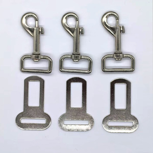 Clip de laisse pour chien en alliage de zinc avec crochet en P, diamètre intérieur 25 mm, attache rapide, accessoire pour animaux de compagnie, connecteur de boucle de sécurité pour voiture - Product Image 3