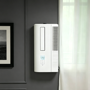 Aire Acondicionado Vertical Eléctrico <span class=keywords><strong>de</strong></span> 7500 BTU con Frecuencia Variable, Refrigerante R32, Bajo Nivel <span class=keywords><strong>de</strong></span> Ruido, Enfriamiento <span class=keywords><strong>de</strong></span> Habitaciones Completas, para el Hogar - Product Image 3