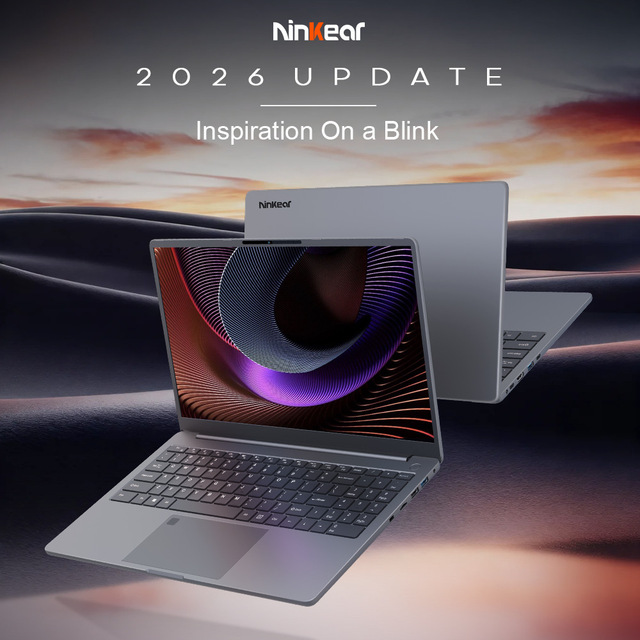 2026 New Model Ninkear A15 Plus 15.6 Inch Thin And Light Laptop Delivery In Hong Kong