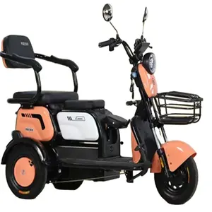 Disesuaikan electro-roda tiga pengisian baterai Trike kurir pengiriman kargo listrik roda tiga