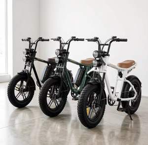 Bicicleta Eléctrica con Llantas NFC de 20*4 Pulgadas, Batería de Litio de 48V 10.5AH, Motor sin Escobillas de Alta Velocidad de 250W, Bicicleta de Montaña Eléctrica Doble - Product Image 5