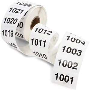 Tự Dính Tùy Chỉnh In Sẵn CuộN Bóng Hoàn Thiện Không Thấm Nước PP Vinyl Mã QR <span class=keywords><strong>UPC</strong></span> Mã Vạch Medispan Serial Sticker Label - Product Image 3