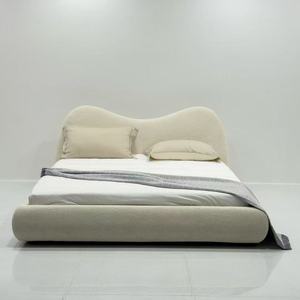 เตียงนอนผ้ากำมะหยี่คุณภาพสูงสำหรับห้องนอนขนาดควีนไซส์ดีไซน์อิตาลีคู่ใหม่ล่าสุด2025 - Product Image 6