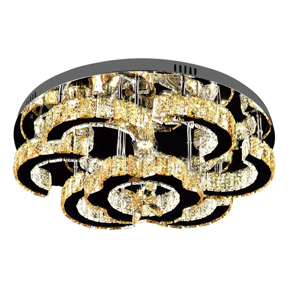 Wholesale high quality fancy led fixtures ceiling light modern embedded ceiling light bedroom crystal ceiling light