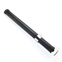 Harga Pabrik PU Kulit 1/2 Billiard Outdoor Cue Tas Biliar Case Dijual