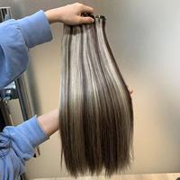 Qualité Luxe Meilleure Vente 15A Tissage de Cheveux Humains à Cuticules Alignées Non Traités Bruts Double Tirage Couleur Piano Lots de Cheveux Humains