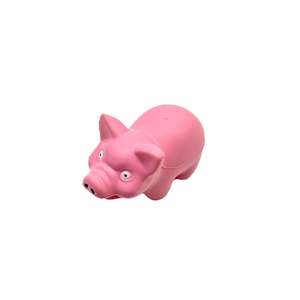 Unisex Custom PU Foam Pig Stress <b>Ball</b> Eco-friendly Custom Color 10.5x5.3x7.2cm Anti-Stress for Kids Promotional Gift - Product Image 1