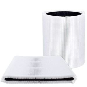 Filtro de carbón activado Hepa 2 en 1 Ruichen para purificador de aire Blueair 411, paquete de repuesto blanco para uso doméstico - Product Image 5