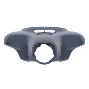 Carenado exterior de ala de murciélago HR3 90404001, compatible con Harley <span class=keywords><strong>CVO</strong></span> <span class=keywords><strong>Street</strong></span> <span class=keywords><strong>Glide</strong></span> <span class=keywords><strong>2018</strong></span>, Gunship, Touring, gris - Product Image 5