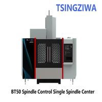 Mesin Penggilingan CNC Vertikal VL1380 dengan Meja Putar BT50 Spindle Kontrol Fanuc Single Spindle Center