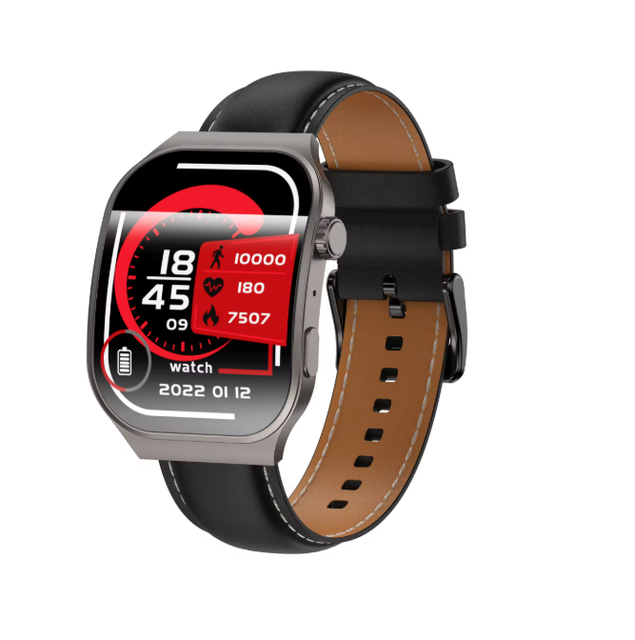 C49PRO Smartwatch IP68 Waterproof NFC AI Voice Assistant Fitness Sleep Tracker 5-10 Days Battery Wireless Charging Sports Watch