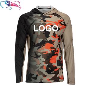 25 Farben Auf Lager Männer Langarm Sonnenschutz Uv Upf 50 T-Shirts Schnellt rocknende Kühlung Mesh Seiten Tarnung Angel hemden - Product Image 3