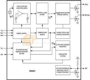 Ds3231 at24c32 iic rtc מודול שעון טיימר מודול פעימות + 20 pcs זכר כבל תיל קופץ נקבה - Product Image 5