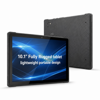 Tablette Android professionnelle fine de 10,1 pouces avec clavier, tablette robuste industrielle, lecteur de codes-barres 2D, terminal portable médical