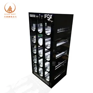 China Factory Custom Acrylic Display stand multiple layers logo printing display stand