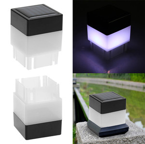 2X2 Quảng Trường Bài Cap Ánh Sáng Cho Rèn Sắt Hàng Rào Front Yard Và Backyards Cổng Cảnh Quan Dân Cư - Product Image 3