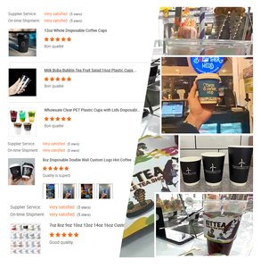 4/8/10/12/14/16/22 औंस काले डबल दीवार के साथ कॉफी गर्म पेय के लिए सोने के पन्नी प्रिंट - Product Image 2