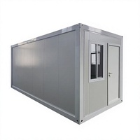 Maison conteneur pliable de type Z, cabane préfabriquée en kit, maison modulaire en acier pour hébergement en camping