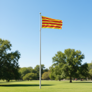 Bandera de Cataluña 3x5 pies, poliéster 100D, bandera catalana con dos ojales metálicos - Product Image 4