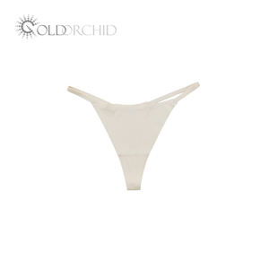 Mode Respirant Personnalisé Élégant Filles Conception Coton Femme Sans Couture Haute Qualité String Remise Femmes Sexy Sous-Vêtements Ensemble - Product Image 4