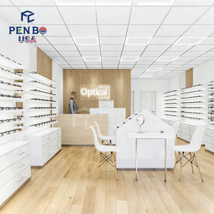 Présentoir à lunettes PENBO personnalisé et pratique pour magasin de détail, vitrine murale pour lunettes de soleil, design de magasin d'optique - Product Image 5