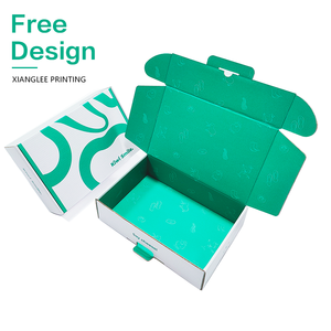 Kotak kemasan surat pengiriman bergelombang besar kustom kertas tahan lama dengan cetak timbul Logo dipersonalisasi untuk pengiriman aman - Product Image 4