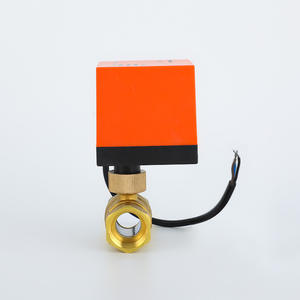 Vanne solénoïde électrique en laiton HVAC à deux voies, vanne à bille filetée à trois fils et à double commande pour l'eau, le gaz, l'huile, les médias, personnalisable OEM - Product Image 4
