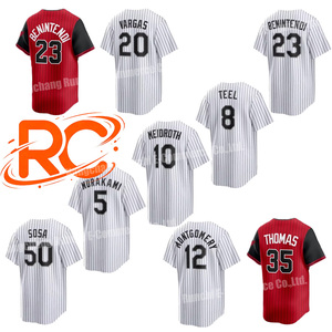 Vente en gros de haute qualité 2026 5 Munetaka Murakami 12 <span class=keywords><strong>Colson</strong></span> Montgomery # 23 Maillot de footballeur pour homme Andrew Benintendi avec broderie discrète - Product Image 1
