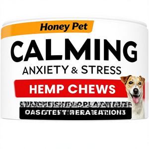 ขนมเคี้ยวสำหรับสุนัขสูตรพิเศษ ผสมกัญชงและเมลาโทนิน ช่วยลดความวิตกกังวล ช่วยให้นอนหลับได้ดีขึ้นในช่วงที่มีดอกไม้ไฟ พายุฝน ฟ้าร้อง และเสียงเห่าของสุนัข - Product Image 4