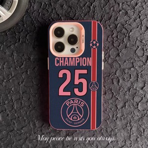 Ốp điện thoại iPhone 11 12 13 14 15 16 Pro Max mới về, kiểu dáng thời trang, chủ đề đội bóng Paris Saint Germain vô địch. - Product Image 4