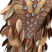 Robe longue élégante sans bretelles à volants ornée de diamants pour femme, idéale pour anniversaire, invitée de mariage, soirée, robe de bal, tenue de banquet ou de fête