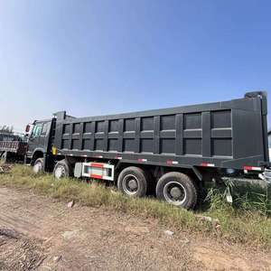รถดัมพ์มือสอง Sinotruk HOWO 371 แรงม้า 8x4 สำหรับงานหนัก 12 ล้อ เครื่องยนต์ดีเซลยูโร 2 รถบรรทุกเทท้ายสำหรับงานหนัก ลดราคาพิเศษ - Product Image 3