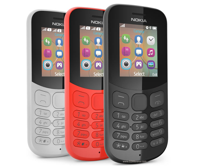 Keypad Phone for Nokia 130 (2017 Version) Mobile Phone Dual Sim GSM LCD Display Good Quality Cheap Price Wholesale Business