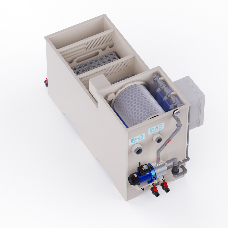 Aquaculture Drum Filter Automatic Blowdown Aquaculture