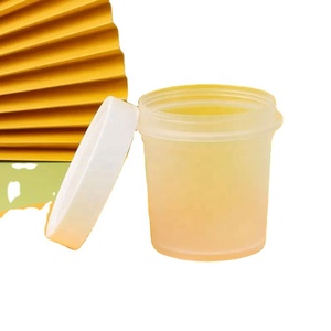 Food Grade PP Ice Cream <b>Containers</b> 100ml 200ml 300ml 500ml Heat Resistant Pudding Jars with Leakproof Cap - Product Image 1