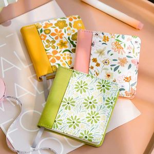 Small Fresh A7 Mini Pocket Book High Color Value Cute Horizontal Line Blank Grid Hand Account <b>Journal</b> Portable Notebook Book - Product Image 1